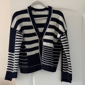 Moon River Striped Cardigan